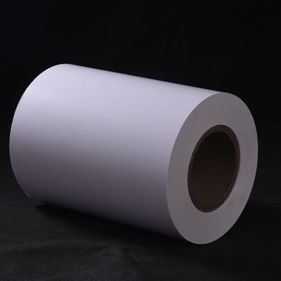 바코드 제작을 위한 하얀 글래신 라이너와 HM2533 매트 열 이동 모조 피지 점착성 라벨 물질