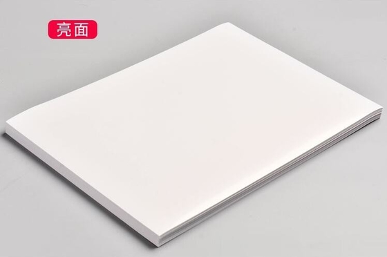 90g 잉크젯 반짝이는 종이 잉크젯 반짝이는 사진 종이 접착제 사진 종이 흰색 유리 라인