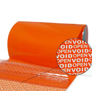 결원 점착성 라벨 재료