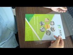 맑은 WG4514 맑은 BOPP 아크릴 접착제 30um 맑은 PET 라이너