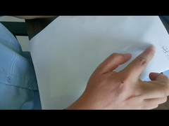 WG4533 명백하 봅프 50 um 아크릴 접착제 하얀 글래신 라이너