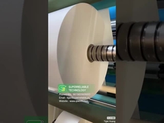 100um 물 방지 잉크젯 pp 매트 합성 종이 접착제 흰색 유리 라인러와 함께 롤