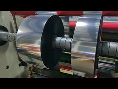 WG4615 명성화 된 밝은 은 PP 필름 접착제 레이블 재료 투명한 PET 라인어